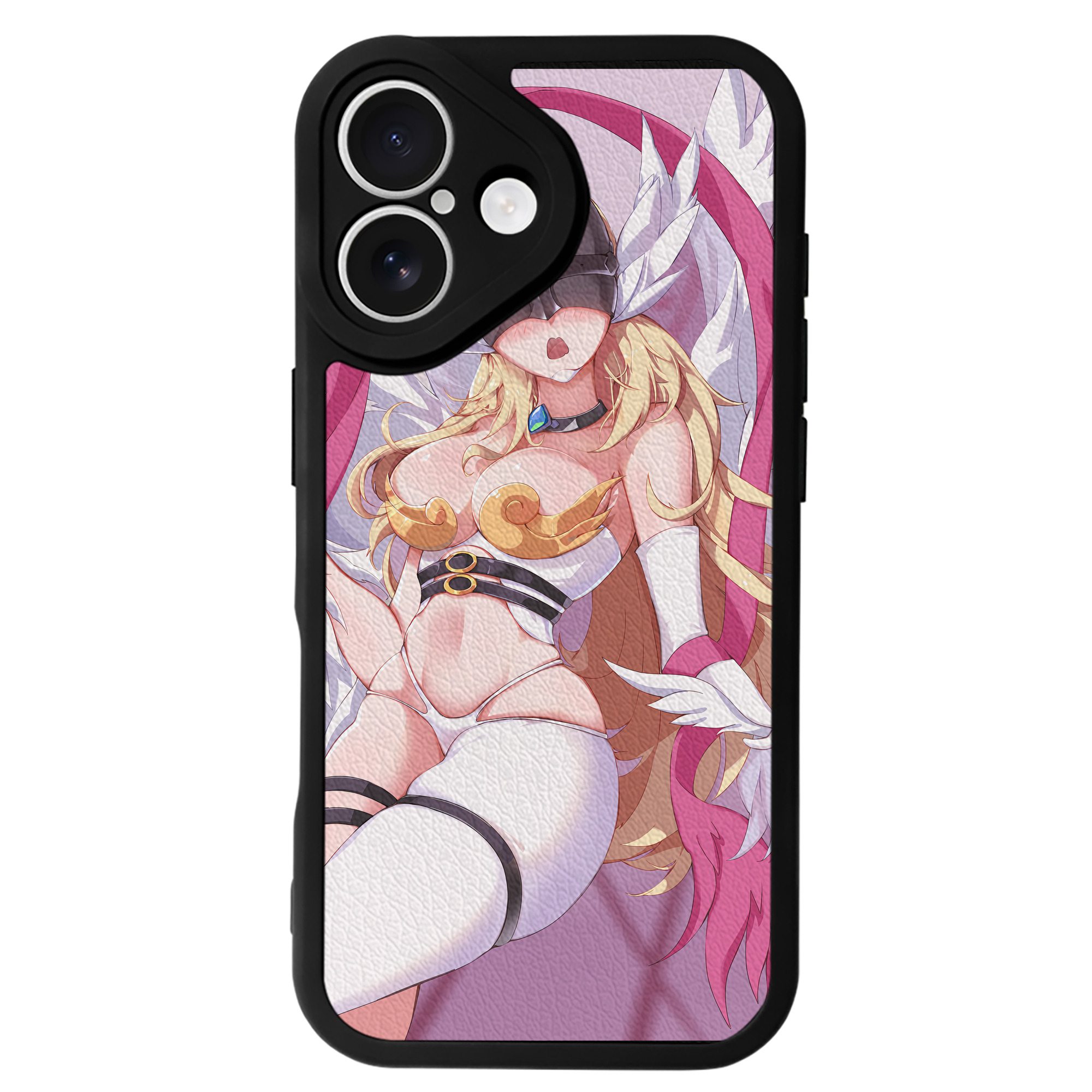 （画像用） Digimon デジタルモンスター/デジモン 【iPhone 16シリーズ対応】シリコンスマホケース（レザー調） 材質：シリコン